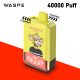 Waspe 40000 puffs double flavors vape