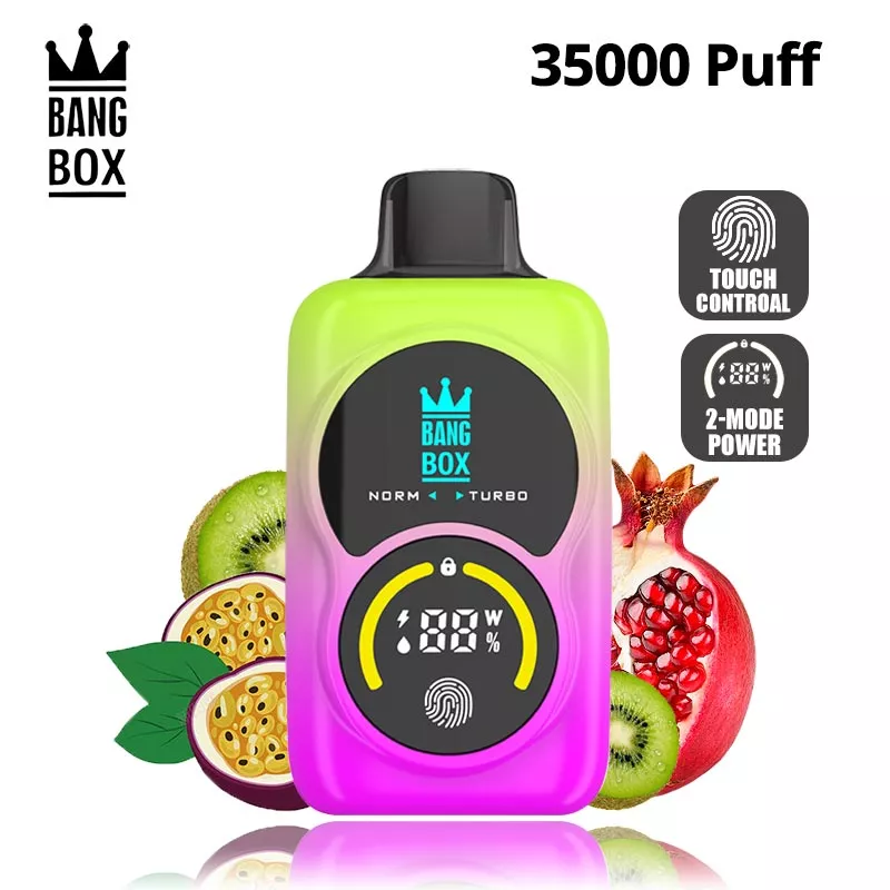 bang box 35000 puffs touch control