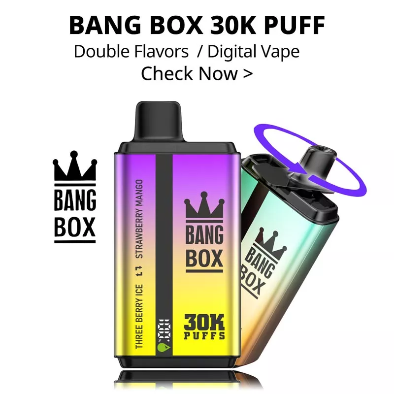 bang box 30k double vape dispsoable wholesale