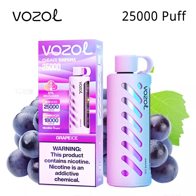 vozol gear 25000 puffs shisha vape