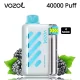 vozol vista 40000 puffs 40k disposable vape blue razz ice