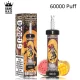 bang blaze 60k puffs 60000 puff olit hookalit vape shisha hookah mango melocotón sandía