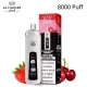 al fakher crystal 8000 puffs vape strawberry cherry