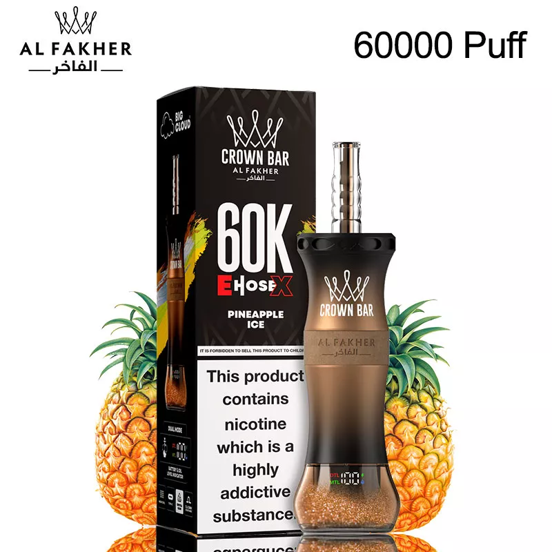 al fakher e hose x 60k puffs pineapple ice