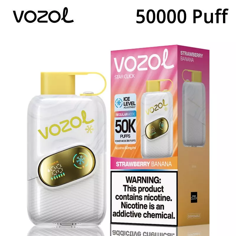 VOZOL STAR CLICK 50000パフ 50K VAPE ヨーロッパ倉庫